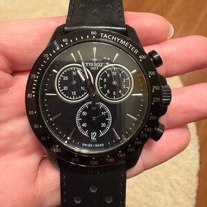 Tissot Sport Black Chronograph Watch